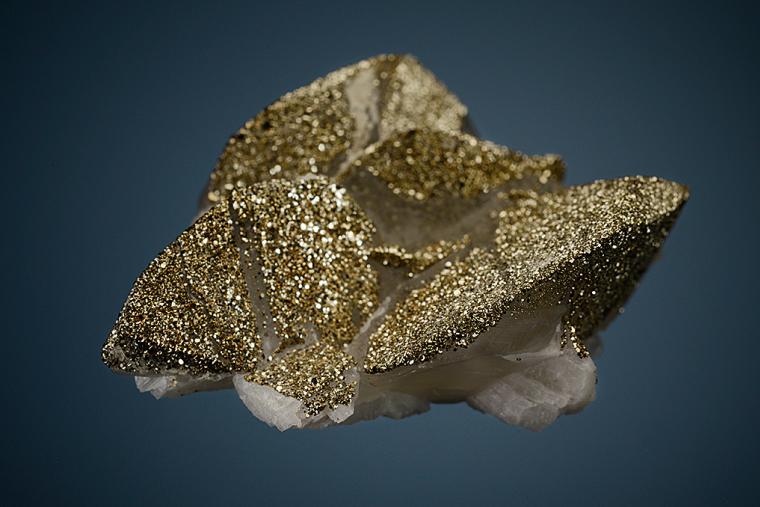 PYRITE on CALCITE